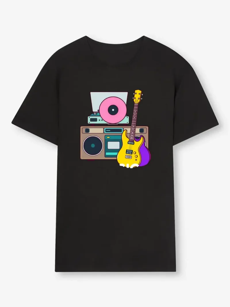 Where Words Fail Music Speaks T-Shirt - Image 2